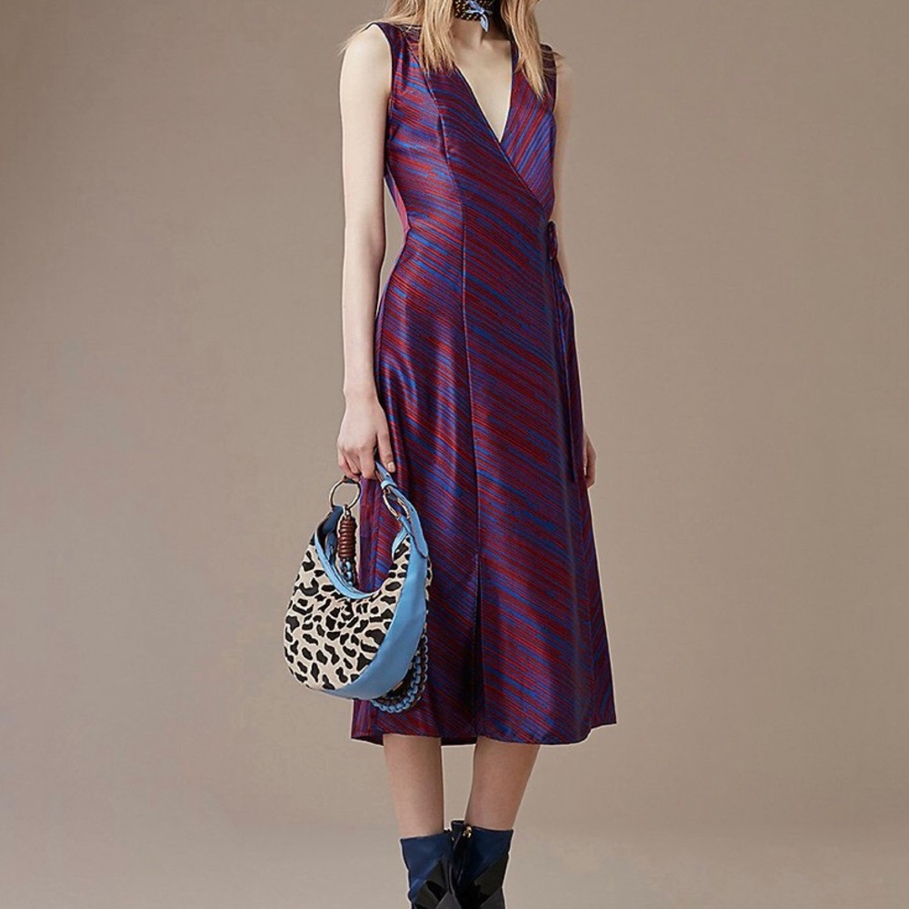 Diane von Furstenberg Wrap Dress (4, new w/ tags)